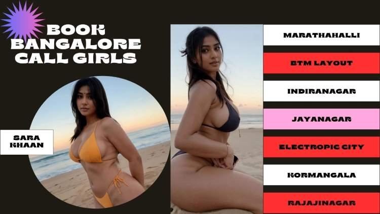 Sara Khaan Luxury lifestyleBangalore call girl available for high-profile clients in Bangalore
